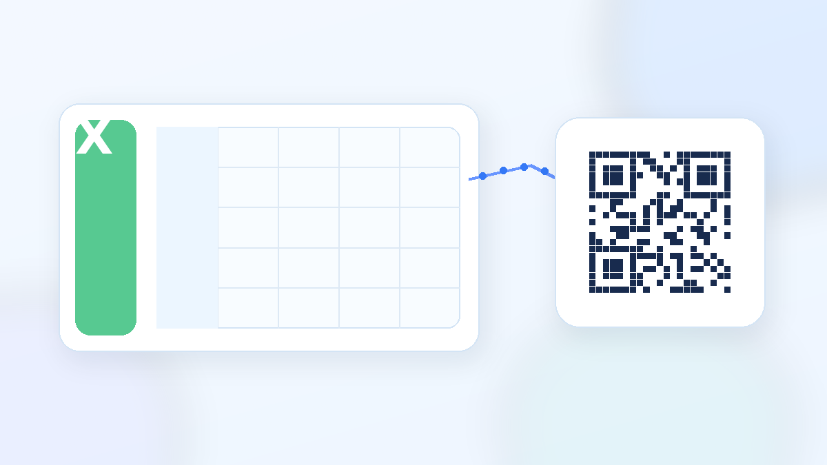 Массовое создание QR-кодов из Excel и CSV в Умном Листе